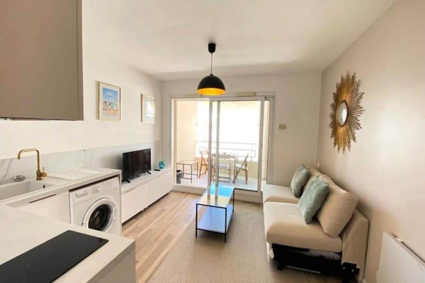 06ai - Beau Studio Rénové - Vue Mer Et Piscine - foto 24