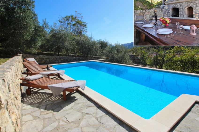 Renoviertes Steinhaus mit Garten und Pool ideal für ein erholsamen Urlaub