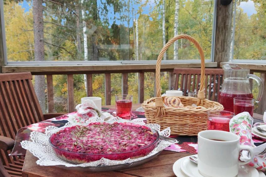 Koskimökki, vaikon loma ja lohi - foto 24