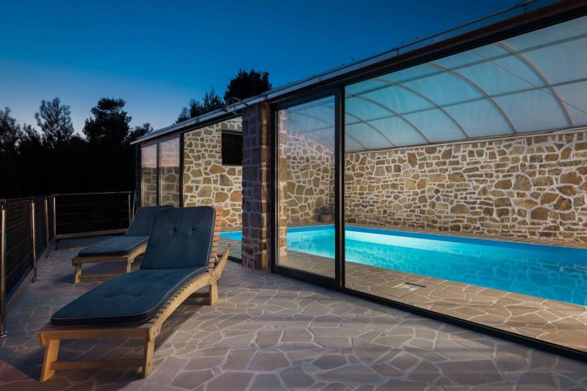 Schöne Steinvilla Divino mit Pool und Ausblick - foto 47