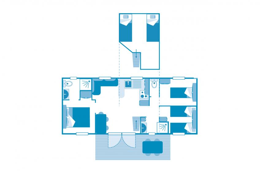 Cottage 5/7p 3Bdrms AirCon - foto 11