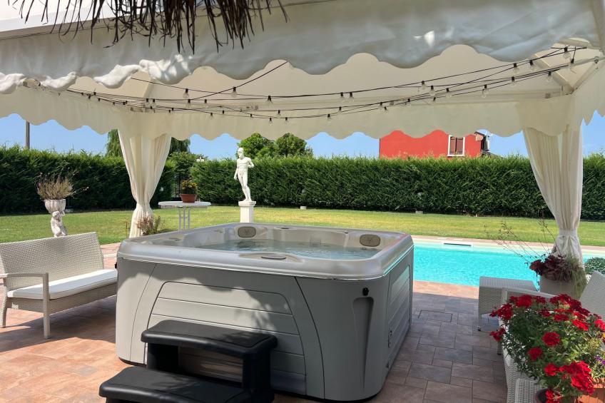 Tenuta "Villa Dalla Benetta" Pool - Wassermassage - foto 4