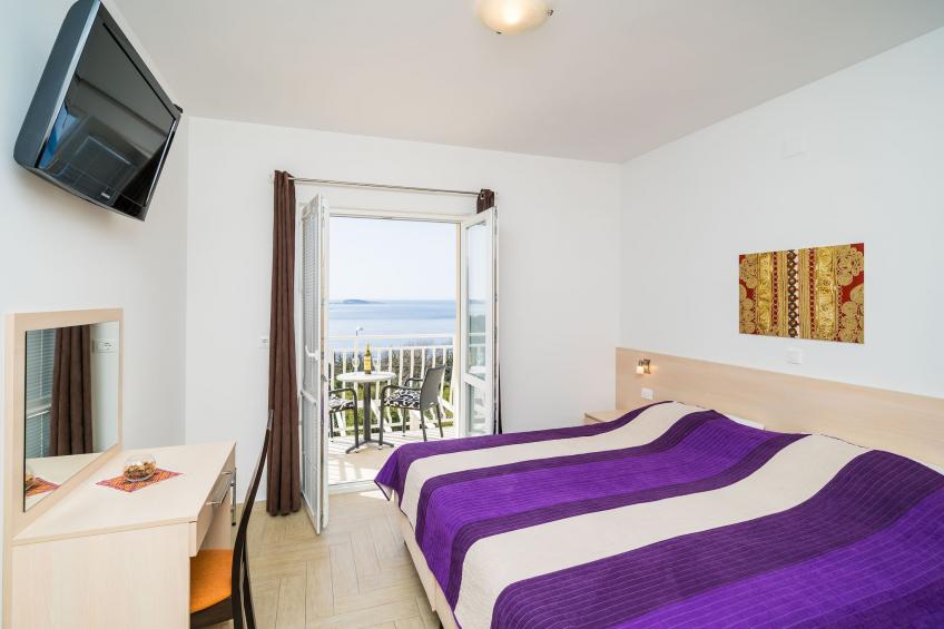 Villa Samba - Superior One-Bedroom Apartment with Balcony and Sea View - foto 15