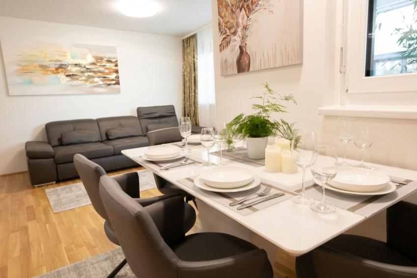 Moderne Wohnung in Kaisermühlen mit Garten und Panoramablick - foto 35