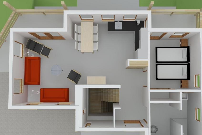 Haus mit großem Garten, Terrasse und Balkon - foto 15