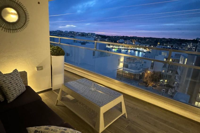 4. Apartment mit 2 Schlafzimmern und Meerblick