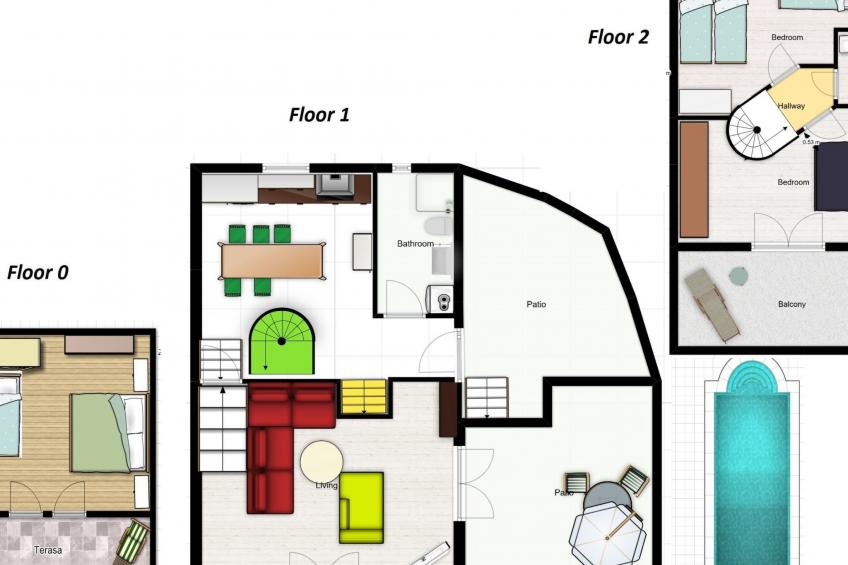 Schönes Ferienhaus mit privatem Pool - foto 16