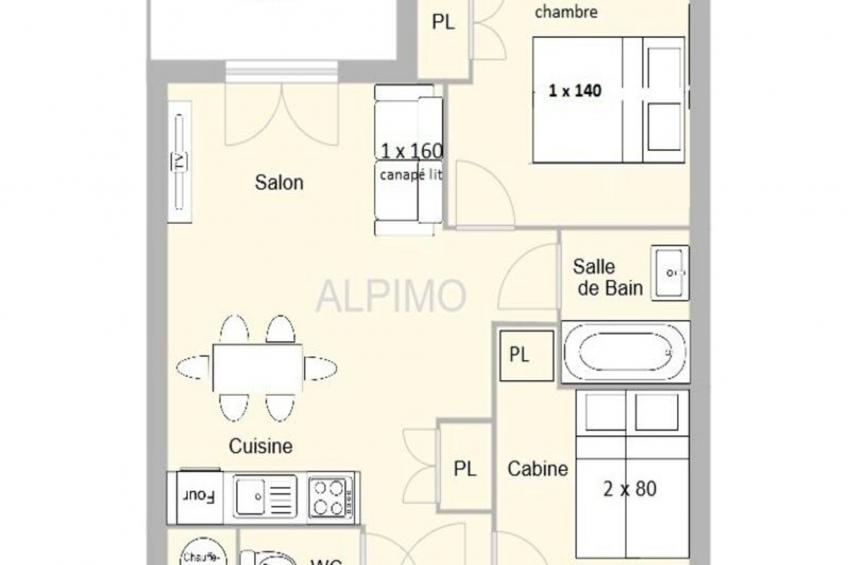 Résidence Fermes Du Beaufortain BÂtiment I - foto 3
