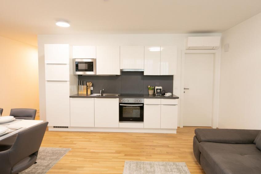 Moderne Wohnung in Kaisermühlen mit Garten und Panoramablick - foto 45