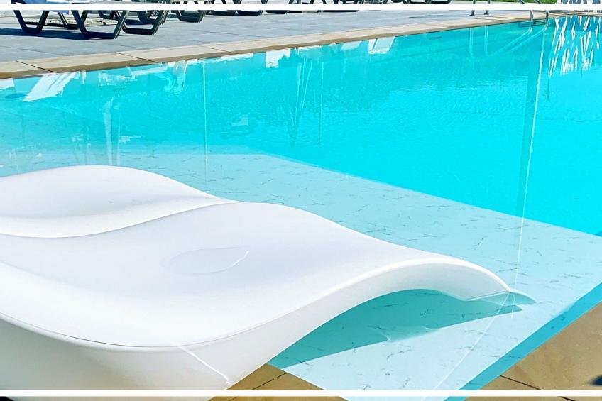 Lila Wohnung mit Schwimmbad und Meerblick - foto 40