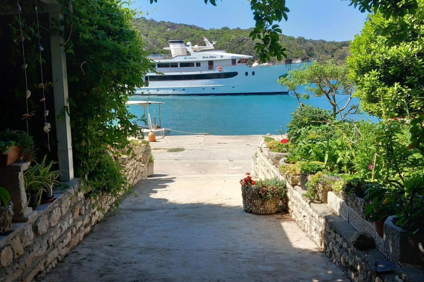 Guest House Green Corner Supetarska Draga - One Bedroom Apartment With Balcony and Sea View - foto 34