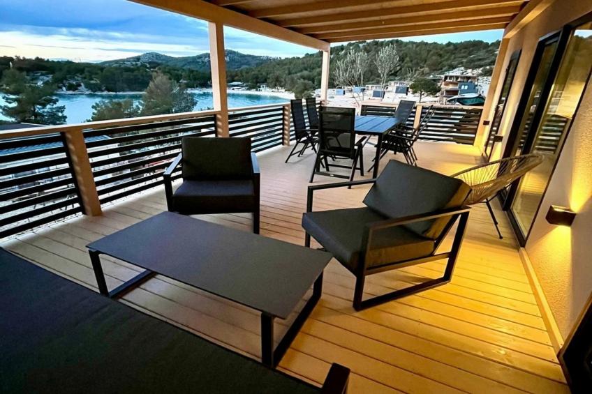 Tranquil Tides Drage Mobile Home with Terrace and Sea View - Two Bedroom Mobile Home with Terrace and Sea View - foto 7