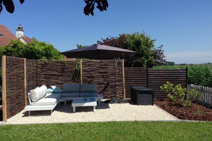 Polderwind mit Blick auf die Felder