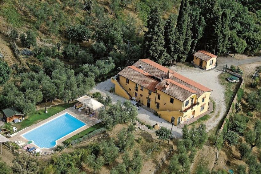 Toskanische Villa 14 Personen Ultra-Panoramapool