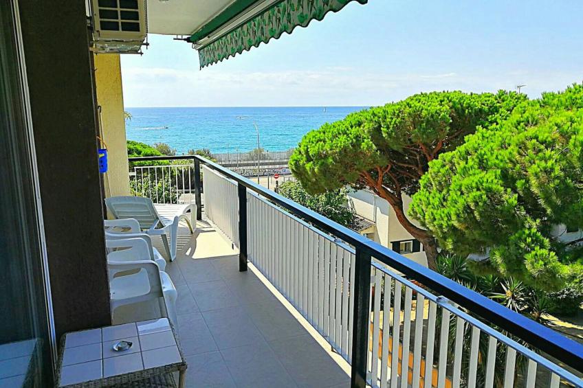 Wohnung "Llavaneras2" mit Meerblick