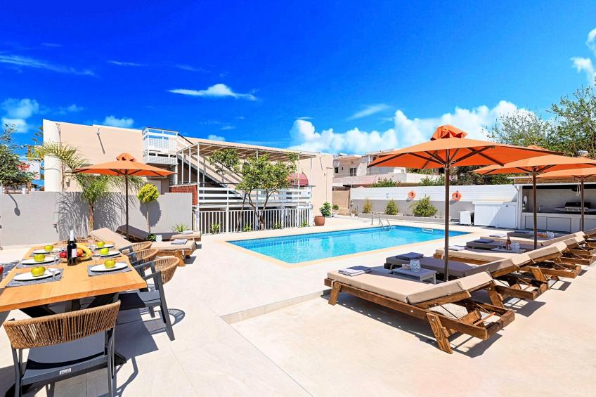 mit Privatpool für 24 Personen in Paralia Kourna, Kreta - foto 7