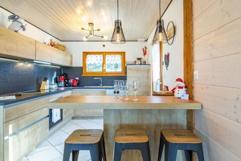 Chalet "Le Flocon Bleu" mit Blick auf das Wasser - foto 5