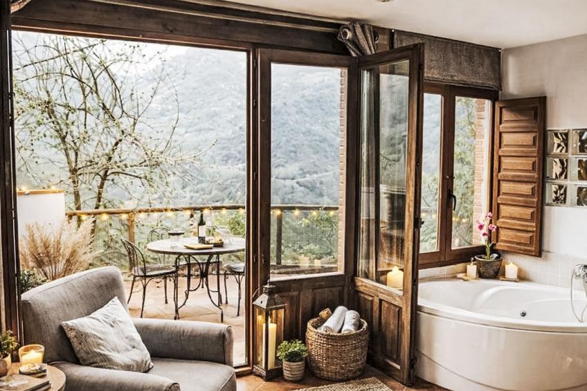 Jacuzzi, Kamin, Grill und spektakuläre Aussicht - foto 18