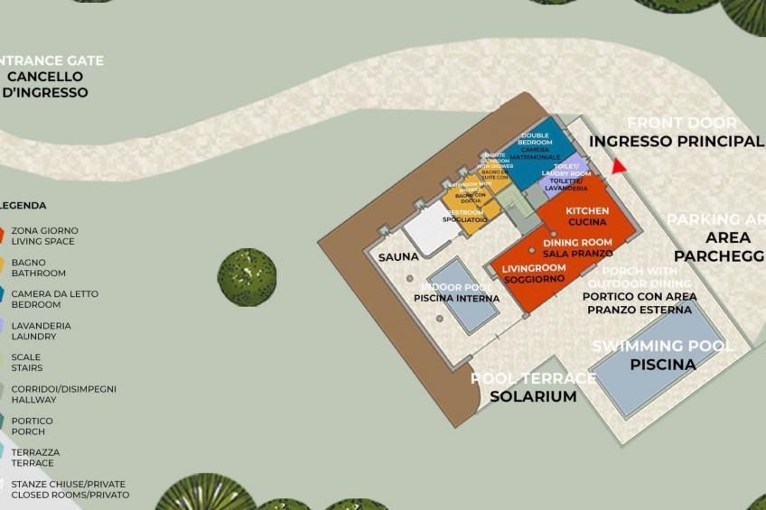 Villa Montefalcone, Außen- und Innenpool - foto 46