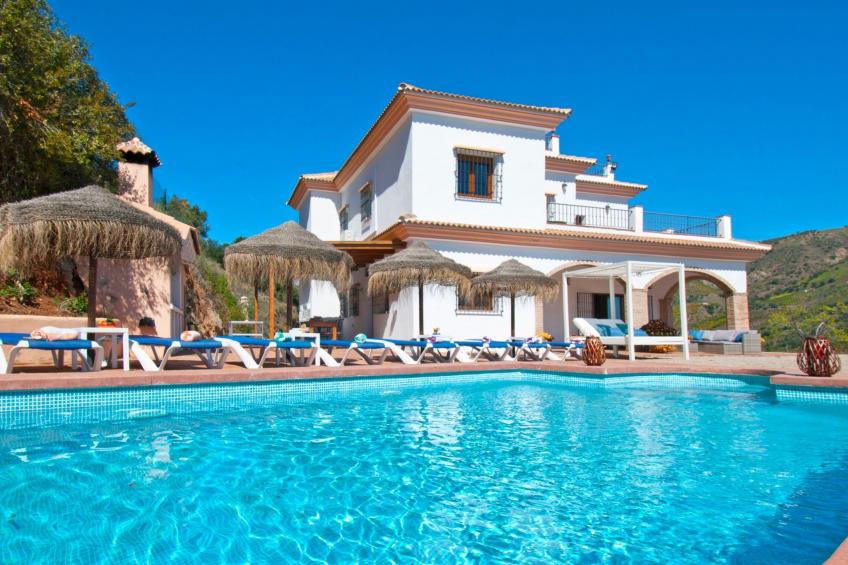 Villa Las Palomeras, Wifi, beheizter Pool, AC.