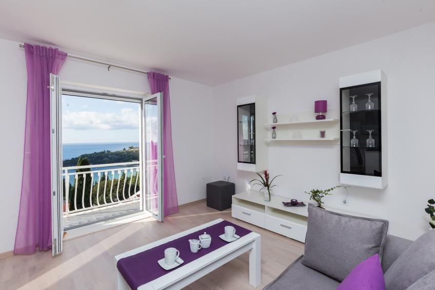 Apartments Villa Enzian - Comfort Two Bedroom Apartment with Balcony and Sea View - foto 3