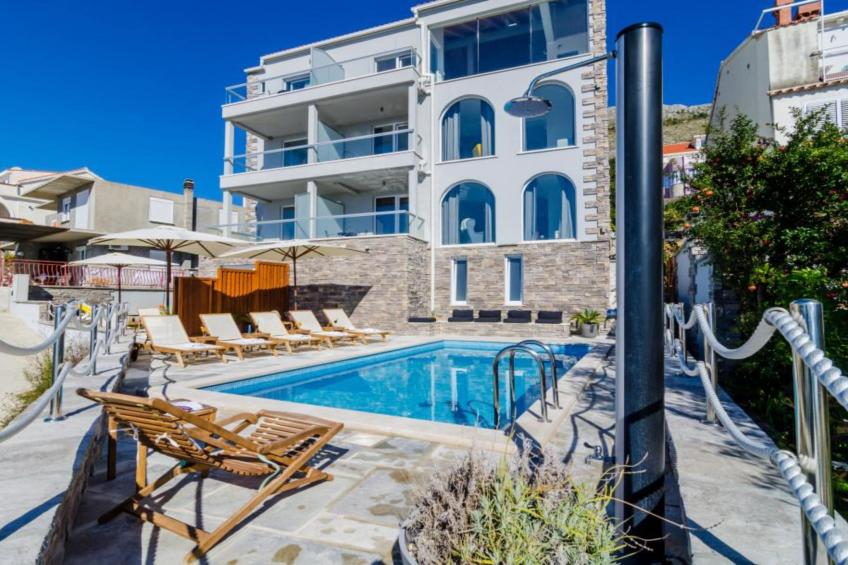 Apartments Villa Capitano - Two Bedroom Apartment with Balcony and Sea View (CRNI) - foto 18