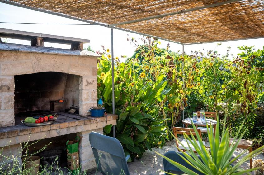 Stone House Harmony -Studio Apartment with Patio and Garden View ( 2 )