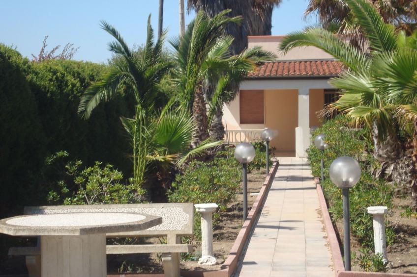 Villa Degli Angeli mit Blick auf das Meer