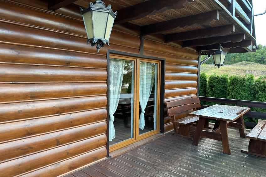 Dom wakacyjny nad jeziorem Goszcza w Lubrzy dla max 4 osób - foto 10