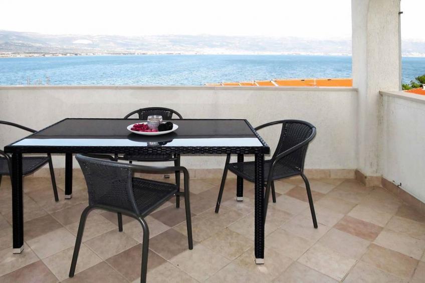 Sea-View Apartments with Pool, Terrace, and Outdoor Lounge in Scenic Čiovo Island - Standard One Bedroom Apartment (Sollis II) - foto 7
