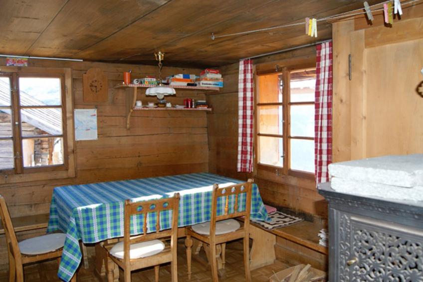 Maiensäss Dros, (Mathon).