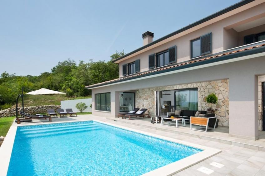 Moderne Villa Arsia mit Pool, gelegen in der Nähe von Labin - foto 5