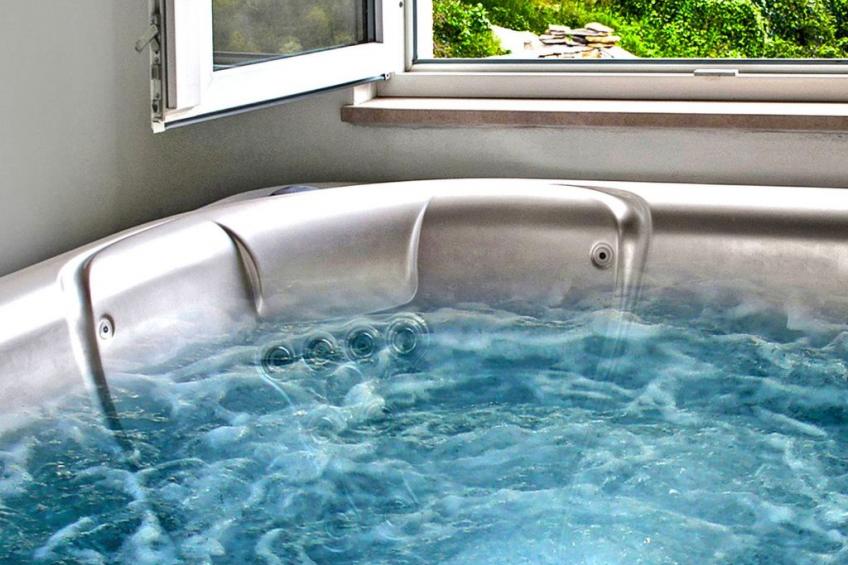 Villa Mosor mit beheiztem Salzwasserpool und Sauna - foto 9