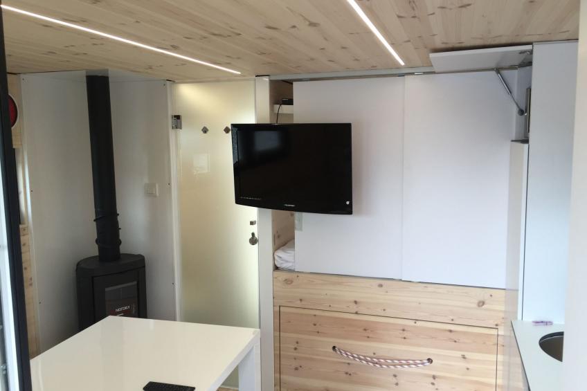 Hausboot für zwei Personen mit Kamin und Terrasse - foto 8