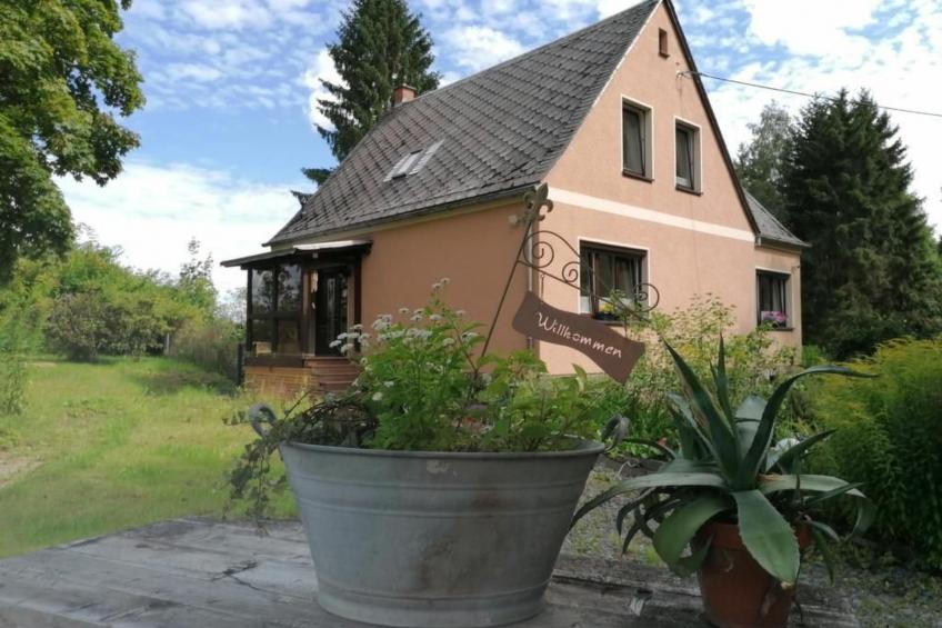 in Bad Brambach mit Großer Terrasse