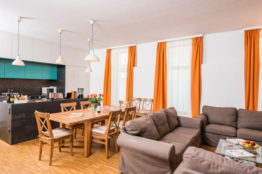 Appartement mit eigenem Garten und Terrasse