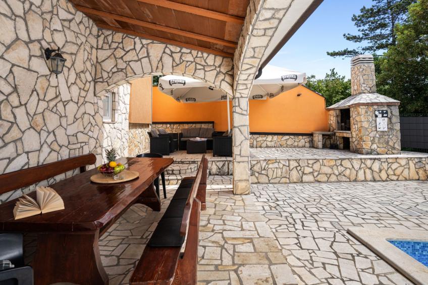 Villa Fortuna für bis zu 9 Personen und mit beheiztem Aussenpool - foto 7