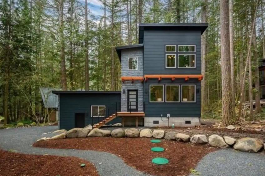 Hütte 15 mit Whirlpool, Wi-Fi, Haustiere erlaubt und AC