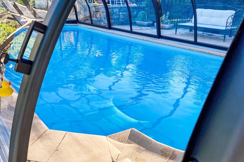 Klimatisiertes Mas Les Heures Bleues mit Pool - foto 4