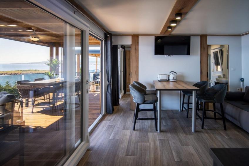 Seaside Deluxe Escape at Klenovica Camping - Two Bedroom Holiday Home with Terrace (owner 418)