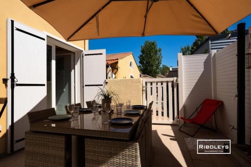 Maison Rénovée Et Climatisée Avec Wifi à 600m De La Plage