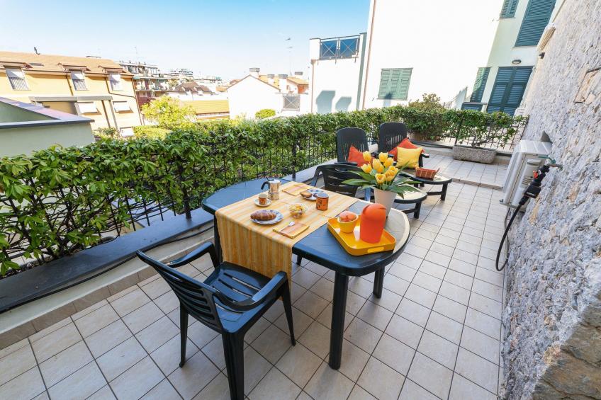 Wohnung Borghetto Santo Spirito mit Terrasse - foto 9