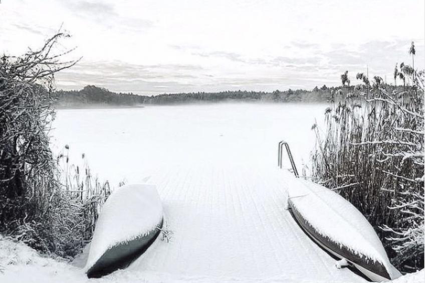 Modernes Ferienhaus mit Sauna, Seeblick, Dachterrasse und Garten - foto 34