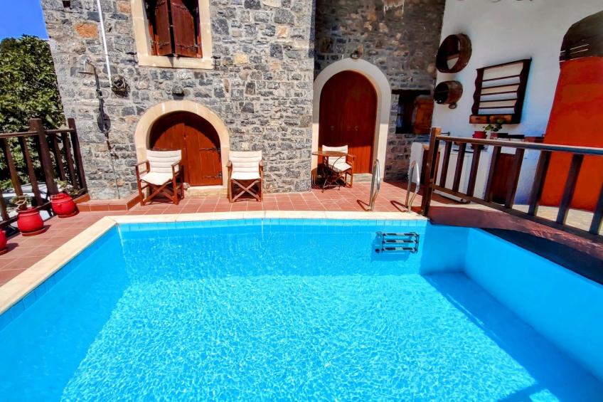 Steinhaus Erato Privater Pool Landschaftliche Kretische Ansichten - foto 4