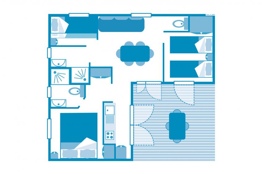 Chalet Newton 6p 3Bdrms AirConPremium - foto 13