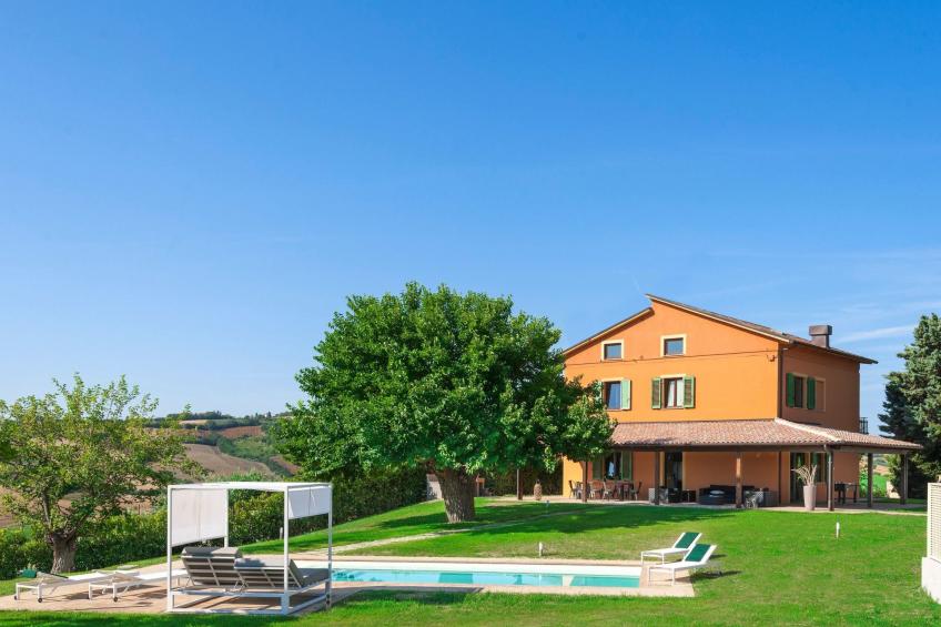 Villa Traiani, Marken Urlaub, privater Pool - foto 10