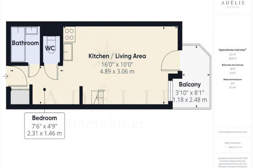 Résidence Bouquetins A - foto 12