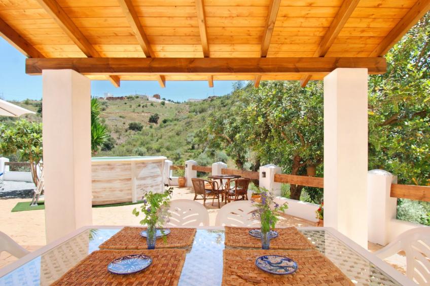 Villa La Zorzalera mit Tauchbecken, Wifi, Klimaanlage