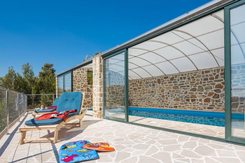 Schöne Steinvilla Divino mit Pool und Ausblick - foto 7