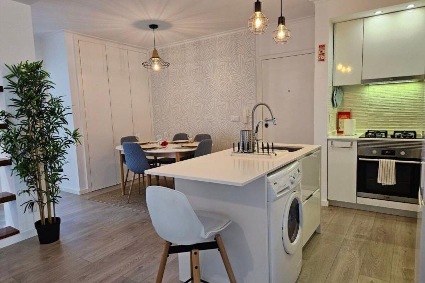 Fluss Meer Sonne am Costa Nova Strand - foto 23